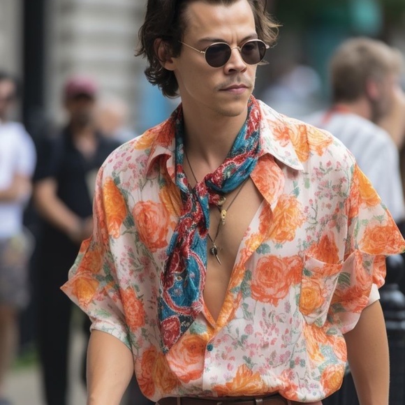 Carlo Margo (VTG) Multicolor Scarf - Picture 15 of 15